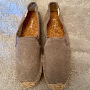 Grey Soludos Gently Worn